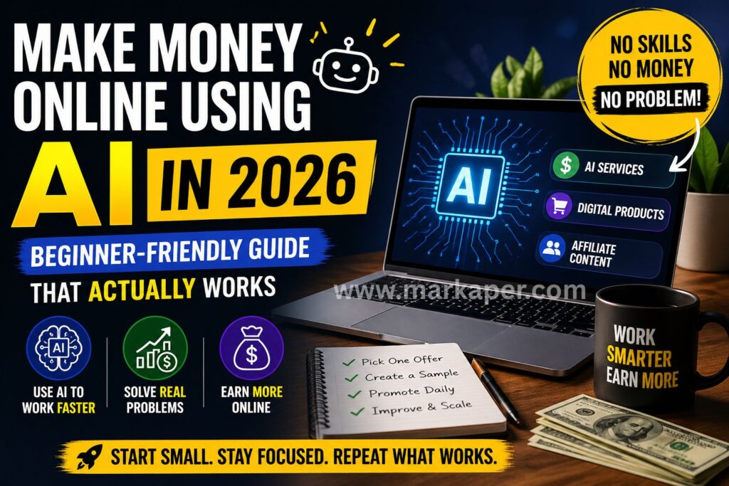 How to Make Money Online Using AI in 2026 (Beginner Guide)