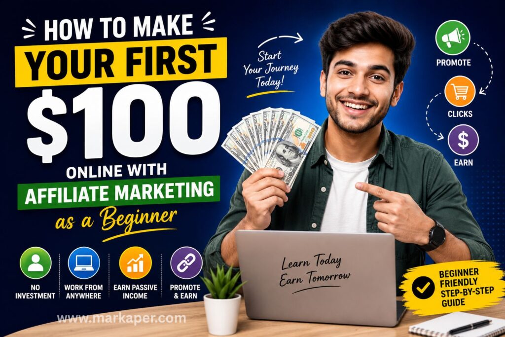 Make Your First $100 Online With Affiliate Marketing in 2026
